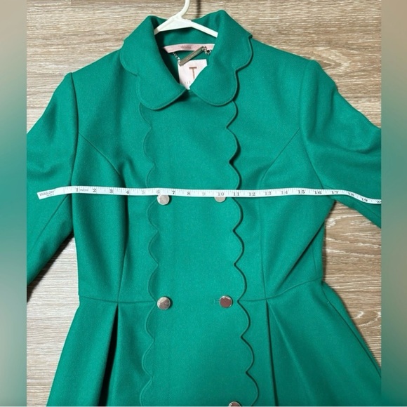 Rare limited edition Ted Baker London Blarnch wool blend swing coat - Picture 3 of 11